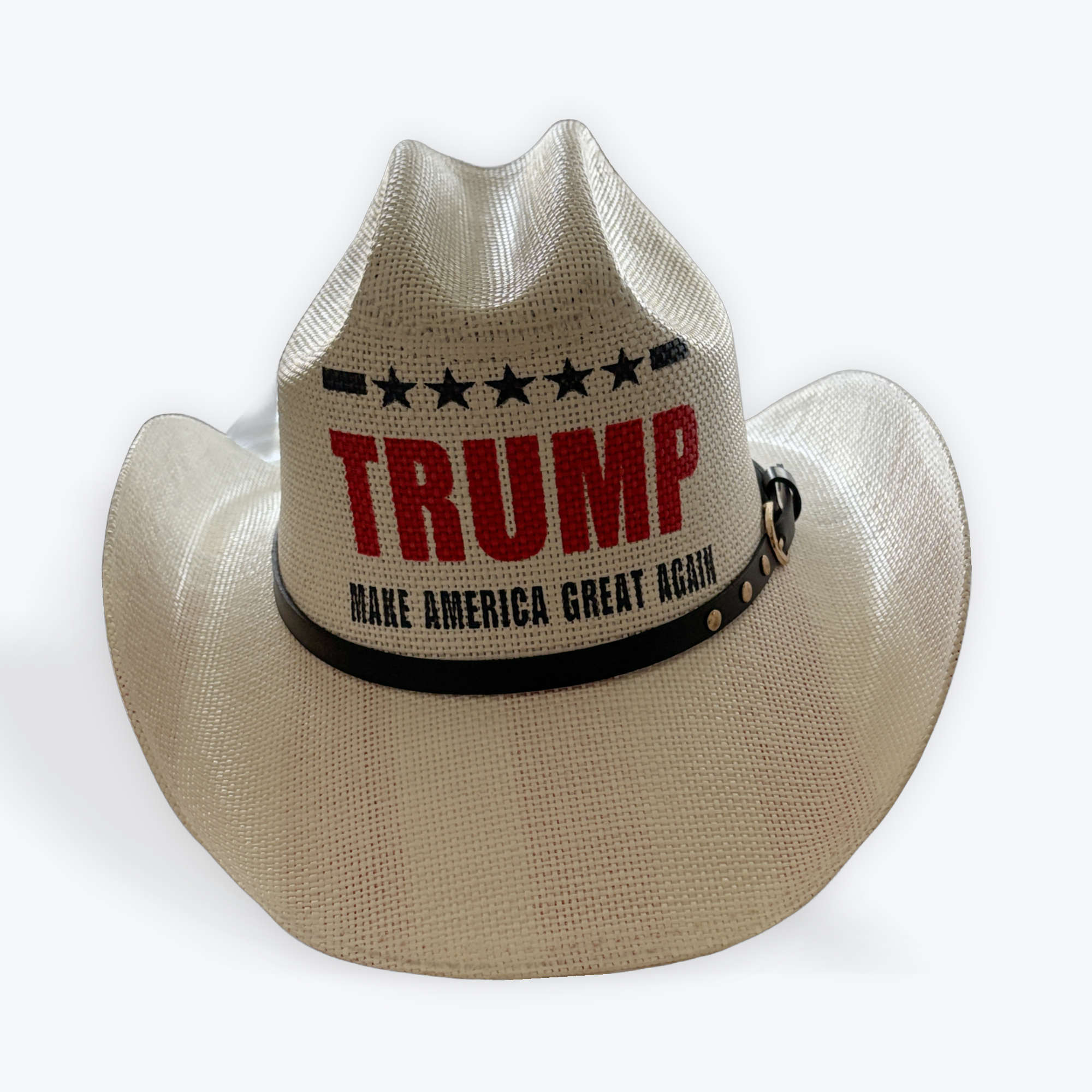 Cowboy Hat White MAGA