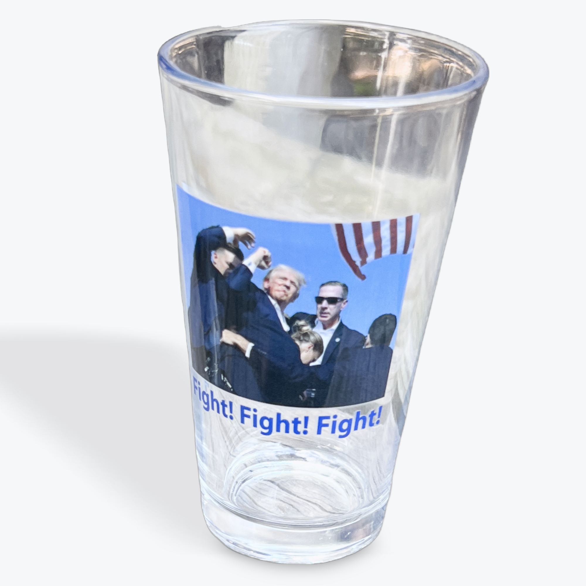 Pint Fight Fight Fight Glass