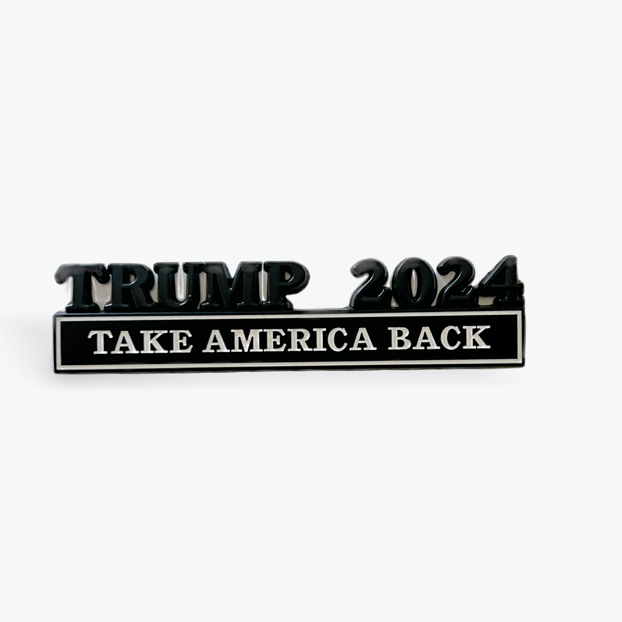 Vehicle Emblem Trump 2024 Black