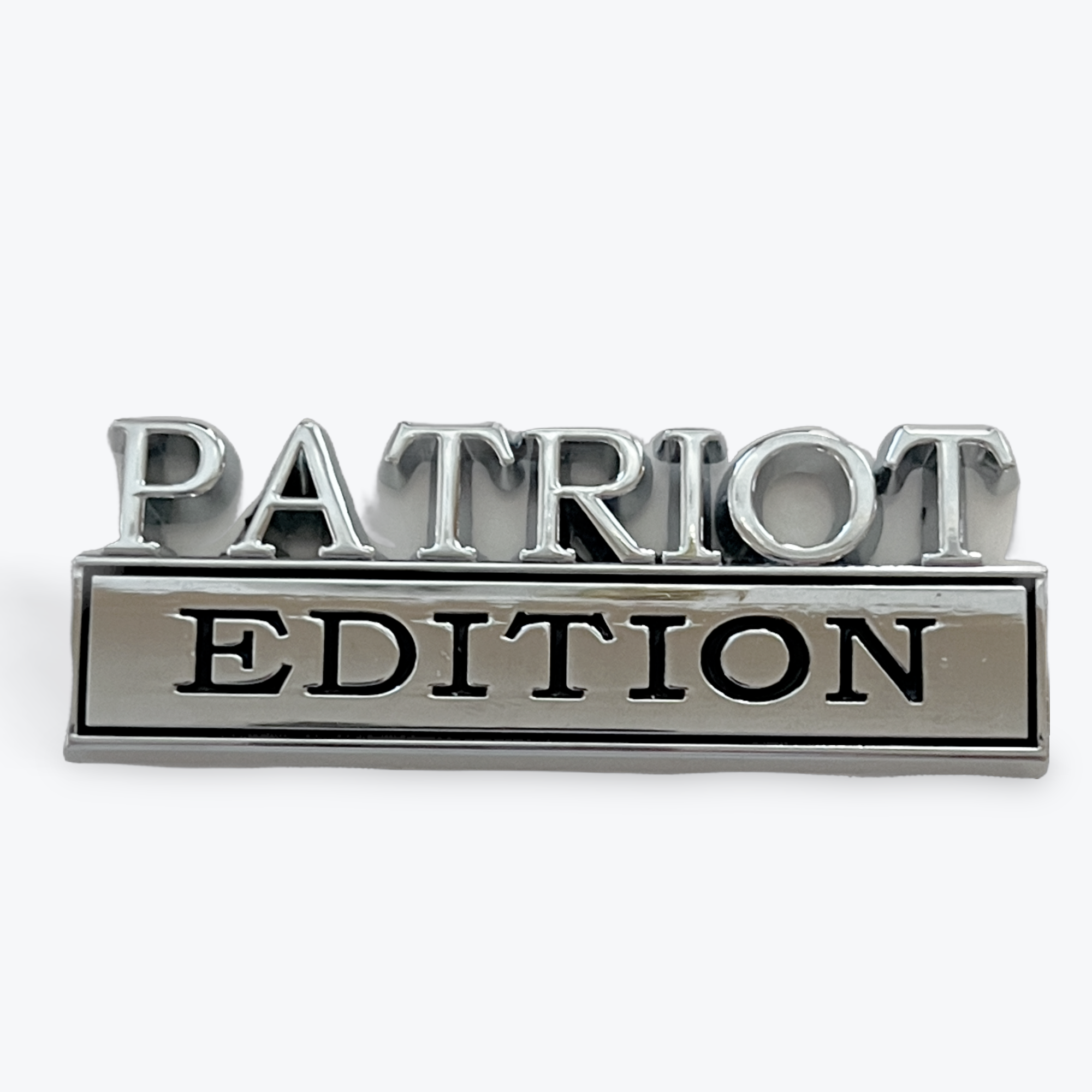 Vehicle Emblem Patriot Silver