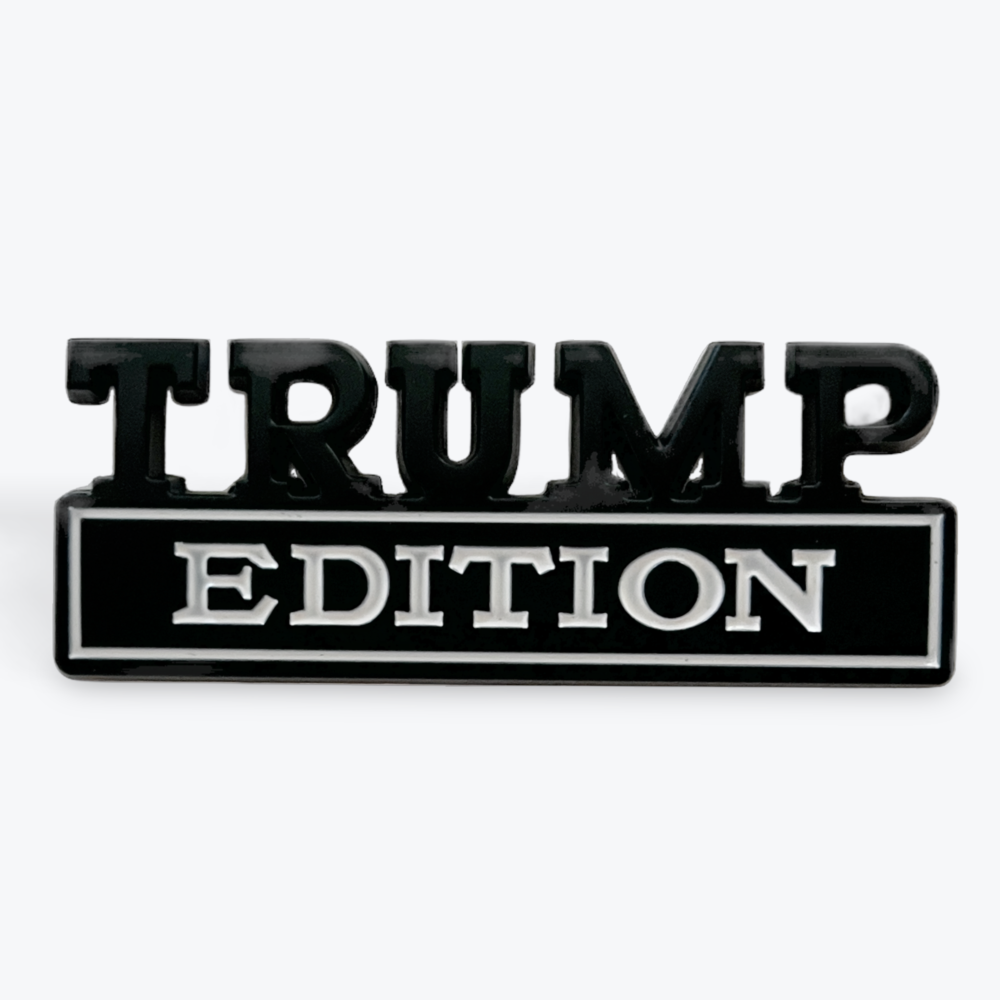 Vehicle Emblem Trump Black