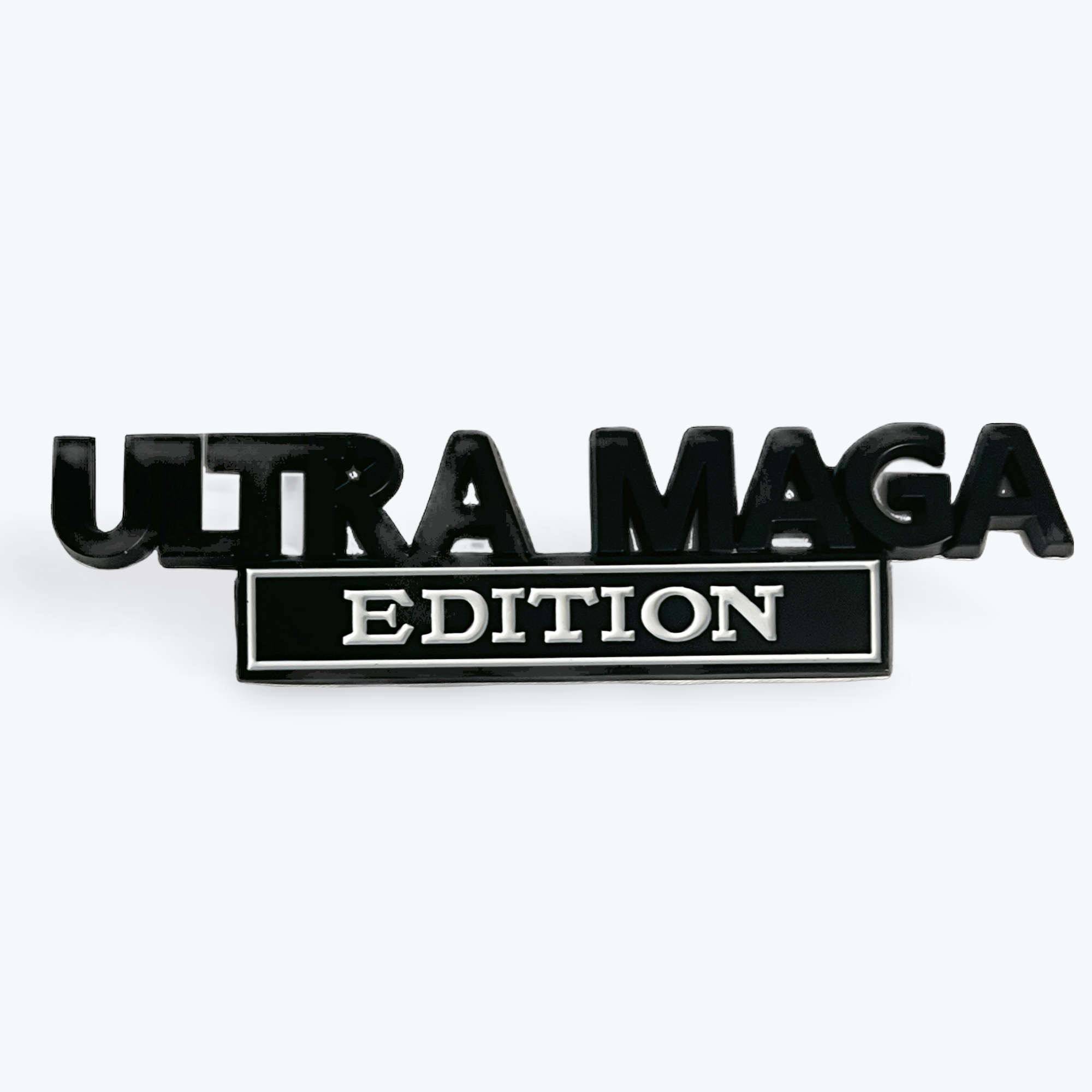 Vehicle Emblem Ultra MAGA Black