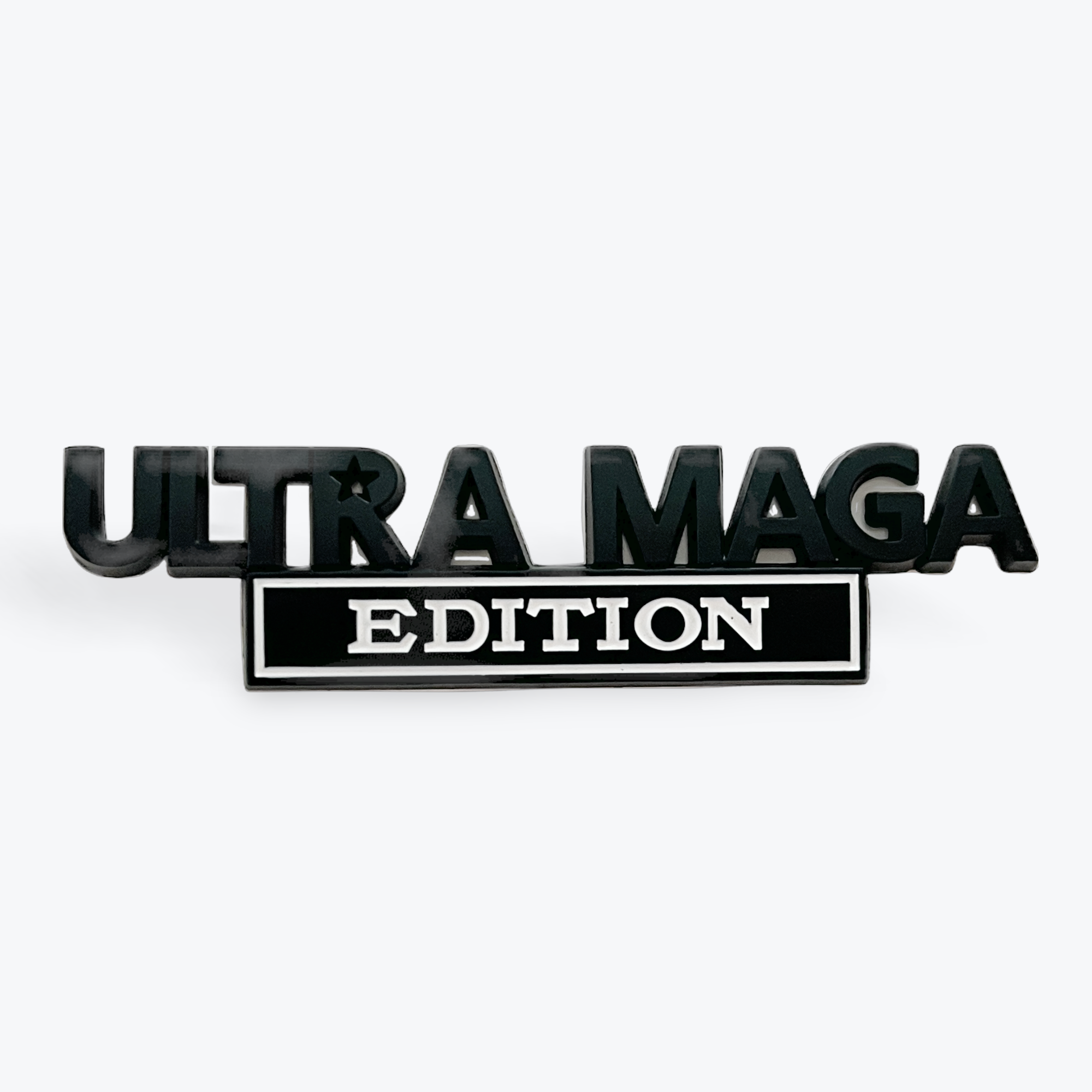 Vehicle Emblem Ultra MAGA Black