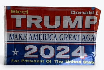 Flag MAGA Red White Blue