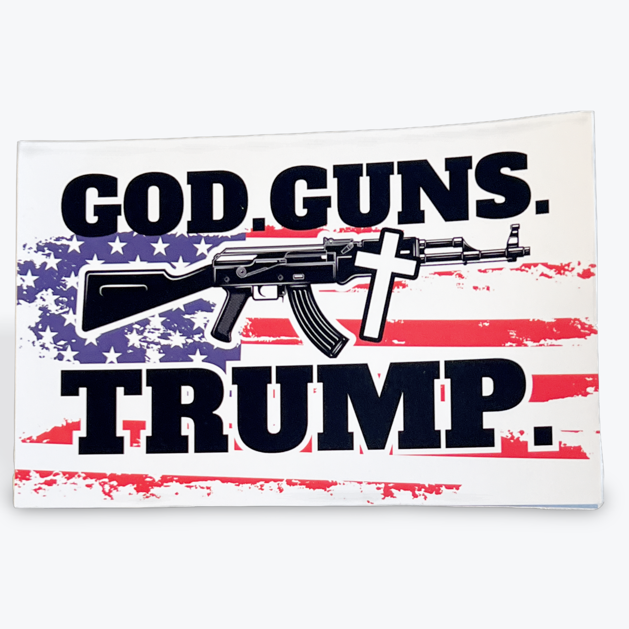 God Guns Trump Sticker