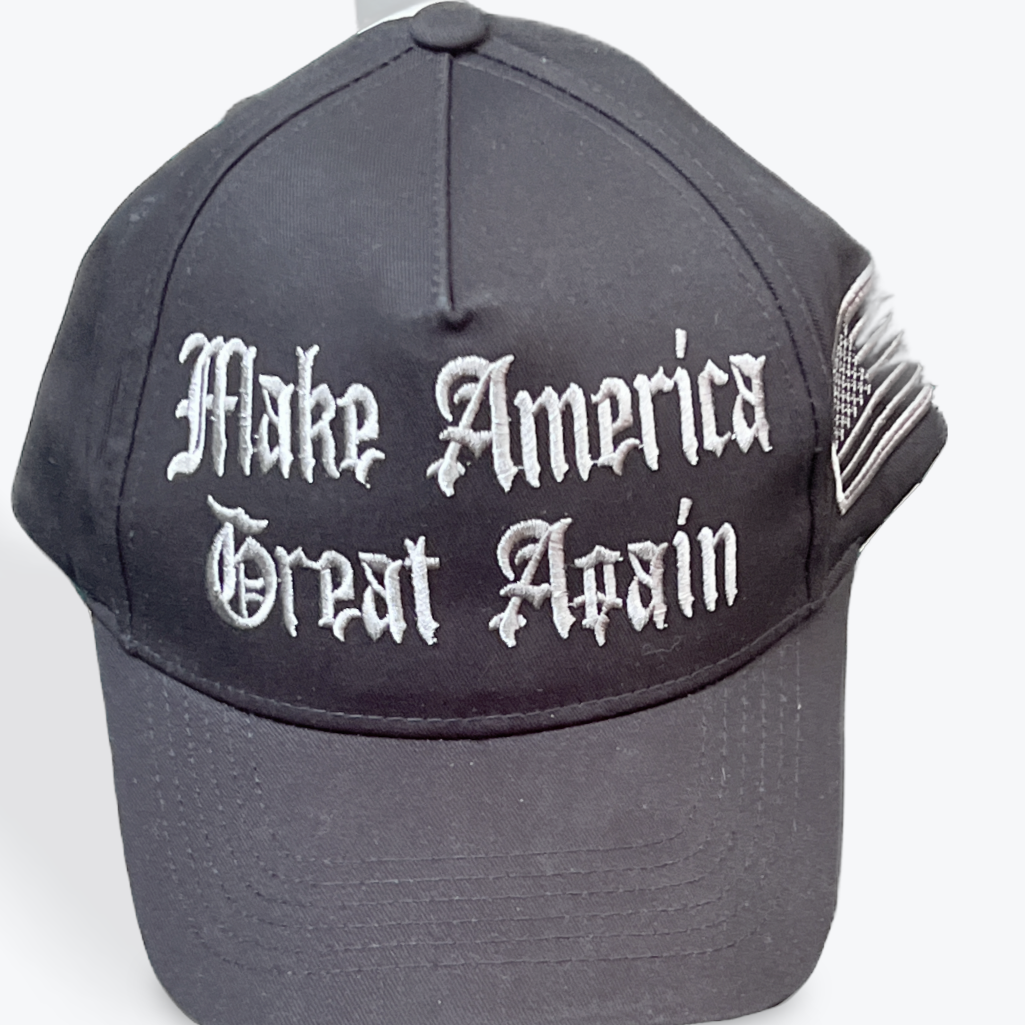 Gothic MAGA Hat Black