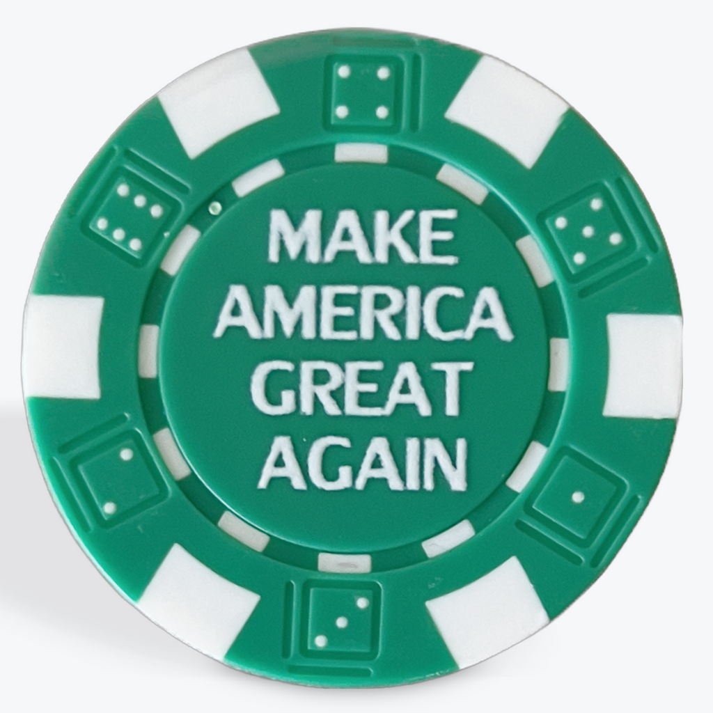 Poker Chip Trump 47 Green