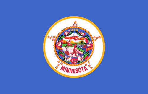 Traditional MN State Flag