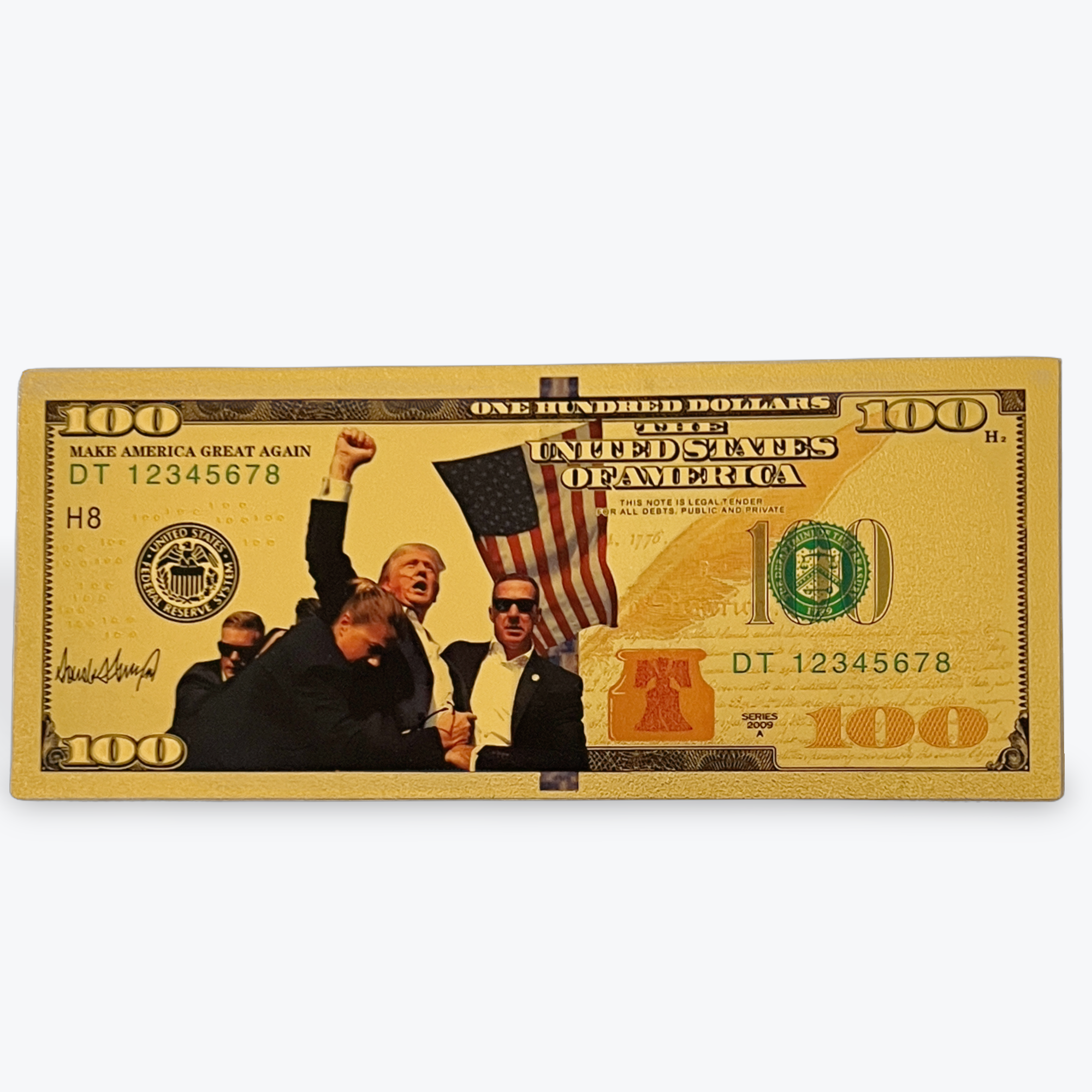 Trump Money Gold $100