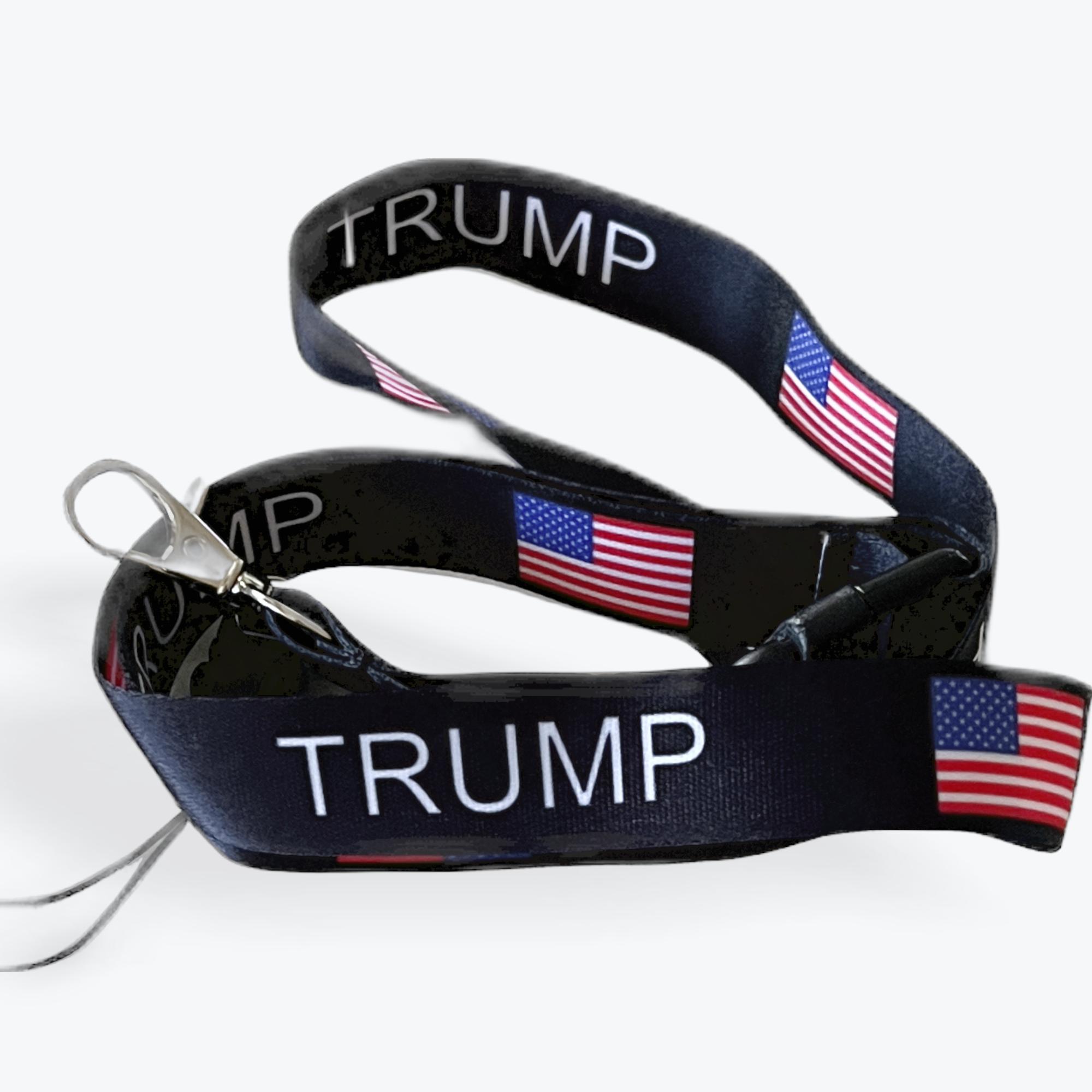 Trump Lanyard Black
