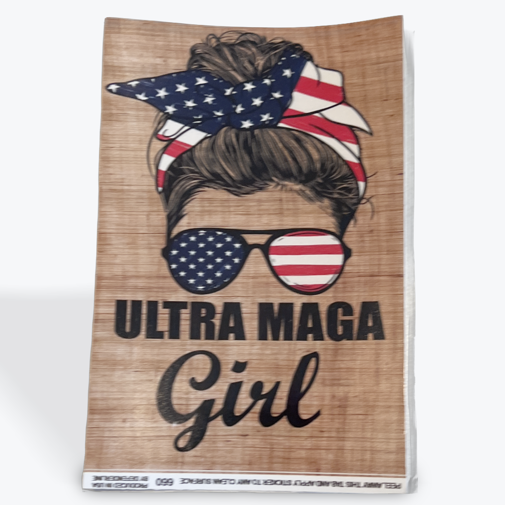 Ultra MAGA Girl Sticker