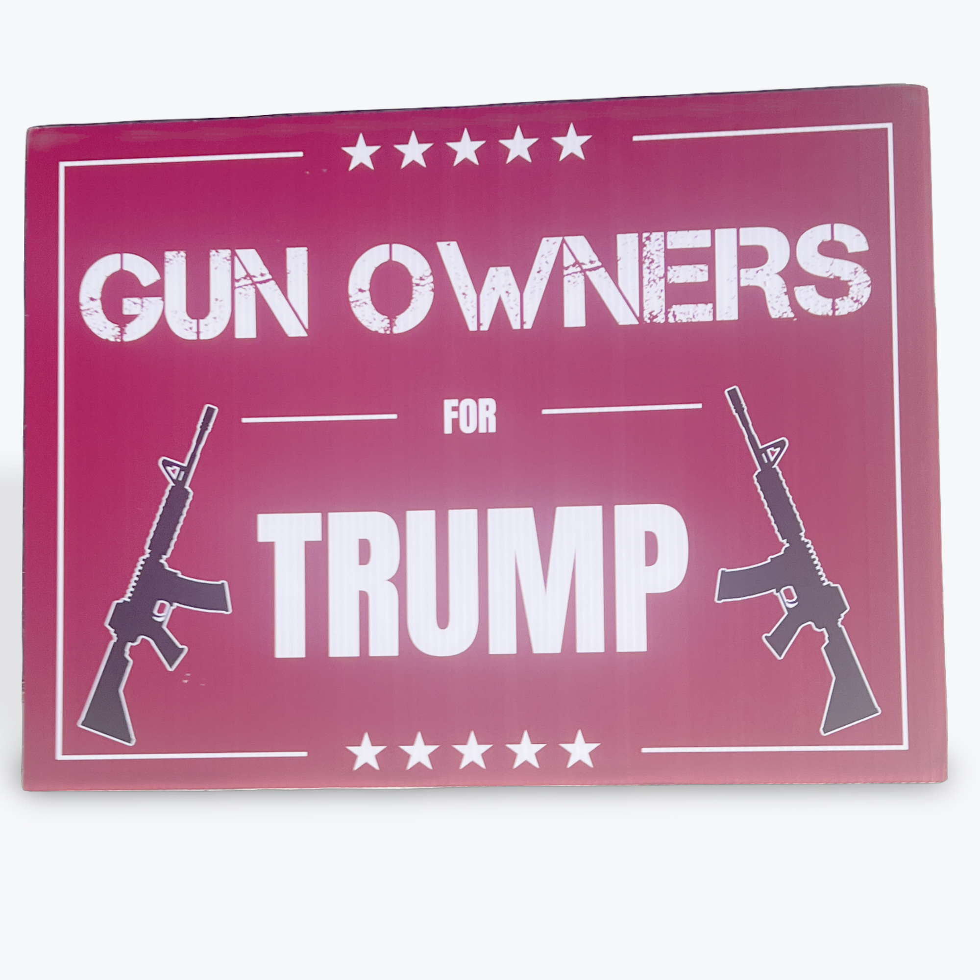 Gun Owners for Trump Yard Sign