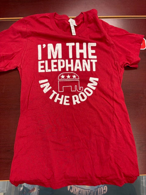 Elephant in the Room Women's Cut Tshirt