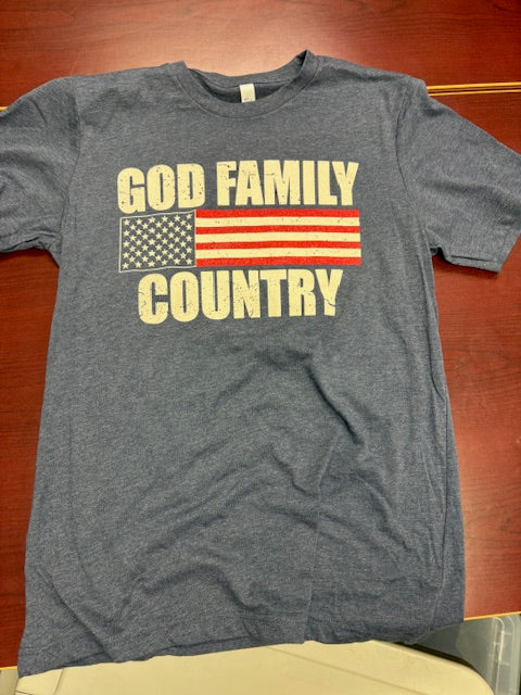 God Family Country Shirt
